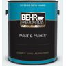 BEHR PREMIUM PLUS 1 gal. #560E-1 Little Dipper Satin Enamel Exterior Paint & Primer