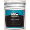 BEHR PREMIUM PLUS 5 gal. #T13-11 Bees Knees Satin Enamel Exterior Paint & Primer