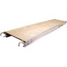 MetalTech 7 ft. x 19 in Scaffolding Platform with 5/8 Plywood Plank and aluminum side