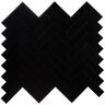 Avant Alberta Black 11.1 in. x 12.6 in. 4mm Stone Peel and Stick Backsplash Tiles (8pcs/7.76 sq.ft Per Case)