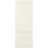 JELD-WEN 36 in. x 96 in. Monroe Vanilla Painted Smooth Solid Core Molded Composite MDF Interior Door Slab