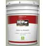 BEHR PREMIUM PLUS 5 gal. #ICC-67 Meditation Flat Low Odor Interior Paint & Primer