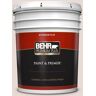 BEHR PREMIUM PLUS 5 gal. #T13-11 Bees Knees Flat Exterior Paint & Primer