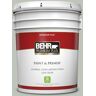 BEHR PREMIUM PLUS 5 gal. #700E-3 Contemplation Flat Low Odor Interior Paint & Primer