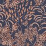 Tempaper Stencil Foliage Navy and Mauve Non-Pasted Wallpaper, 60 sq. ft.