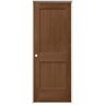 JELD-WEN 28 in. x 80 in. Monroe Hazelnut Stain Right-Hand Molded Composite Single Prehung Interior Door