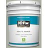 BEHR PREMIUM PLUS 5 gal. #ICC-67 Meditation Satin Enamel Low Odor Interior Paint & Primer