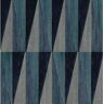 NextWall Denim Blue Pieced Diamond Vinyl Peel and Stick Wallpaper Roll (30.75 sq. ft.)