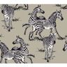 NextWall 40.5 sq. ft. Pavestone Playful Zebras Vinyl Peel and Stick Wallpaper Roll