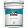 BEHR PREMIUM PLUS 5 gal. #PPL-25 Sign of Spring Satin Enamel Low Odor Interior Paint & Primer