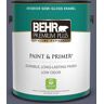 BEHR PREMIUM PLUS 1 gal. #S550-6 Mysterious Night Semi-Gloss Enamel Low Odor Interior Paint & Primer