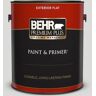 BEHR PREMIUM PLUS 1 gal. #790E-1 Subtle Touch Flat Exterior Paint & Primer