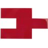 Giorbello Ruby Red 3 in. x 9 in. x 6mm Glass Subway Wall Tile (5 Sq. Ft.)