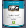 BEHR PREMIUM PLUS 1 gal. #S550-6 Mysterious Night Satin Enamel Low Odor Interior Paint & Primer