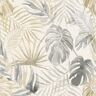 OhPopsi Lana Light Grey Tropica Wallpaper