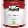 BEHR PREMIUM PLUS 1 gal. #P150-1 Blowing Kisses Flat Low Odor Interior Paint & Primer