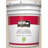 BEHR PREMIUM PLUS 5 gal. #HDC-AC-04 Avenue Tan Hi-Gloss Enamel Interior/Exterior Paint & Primer