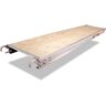 MetalTech 7 ft. x 19 in Scaffolding Platform with 5/8 Plywood Plank and Reinforced Edge Capping