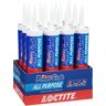 Loctite Power Grab All Purpose Instant Grab 9 oz. Latex Construction Adhesive White Cartridge (12 pack)