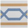 Merola Tile Revival Frame 7-3/4 in. x 7-3/4 in. Ceramic Floor and Wall Tile (10.75 sq. ft./Case)