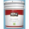 BEHR PREMIUM PLUS 5 gal. #550D-5 Ocean Cruise Flat Low Odor Interior Paint & Primer