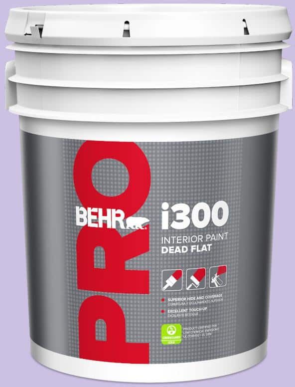 BEHR PRO 5 gal. #P560-3 Party Hat Dead Flat Interior Paint