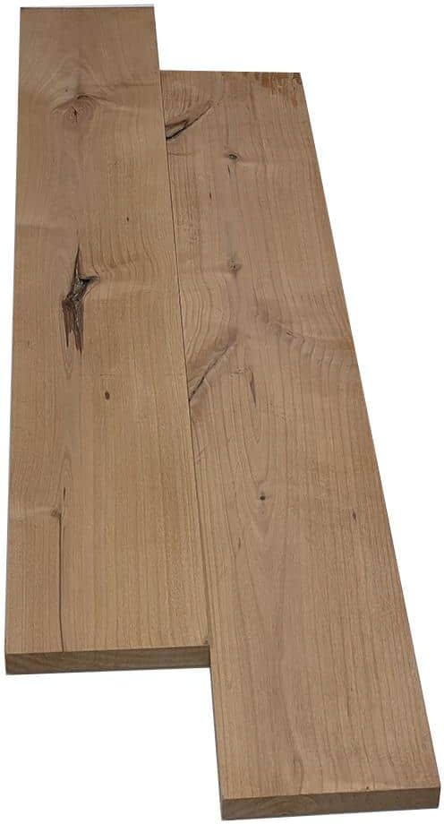 Swaner Hardwood 3/4 in. x 5.5 in. x 96 in. S4S Knotty Alder Base Moulding (2-Pack)