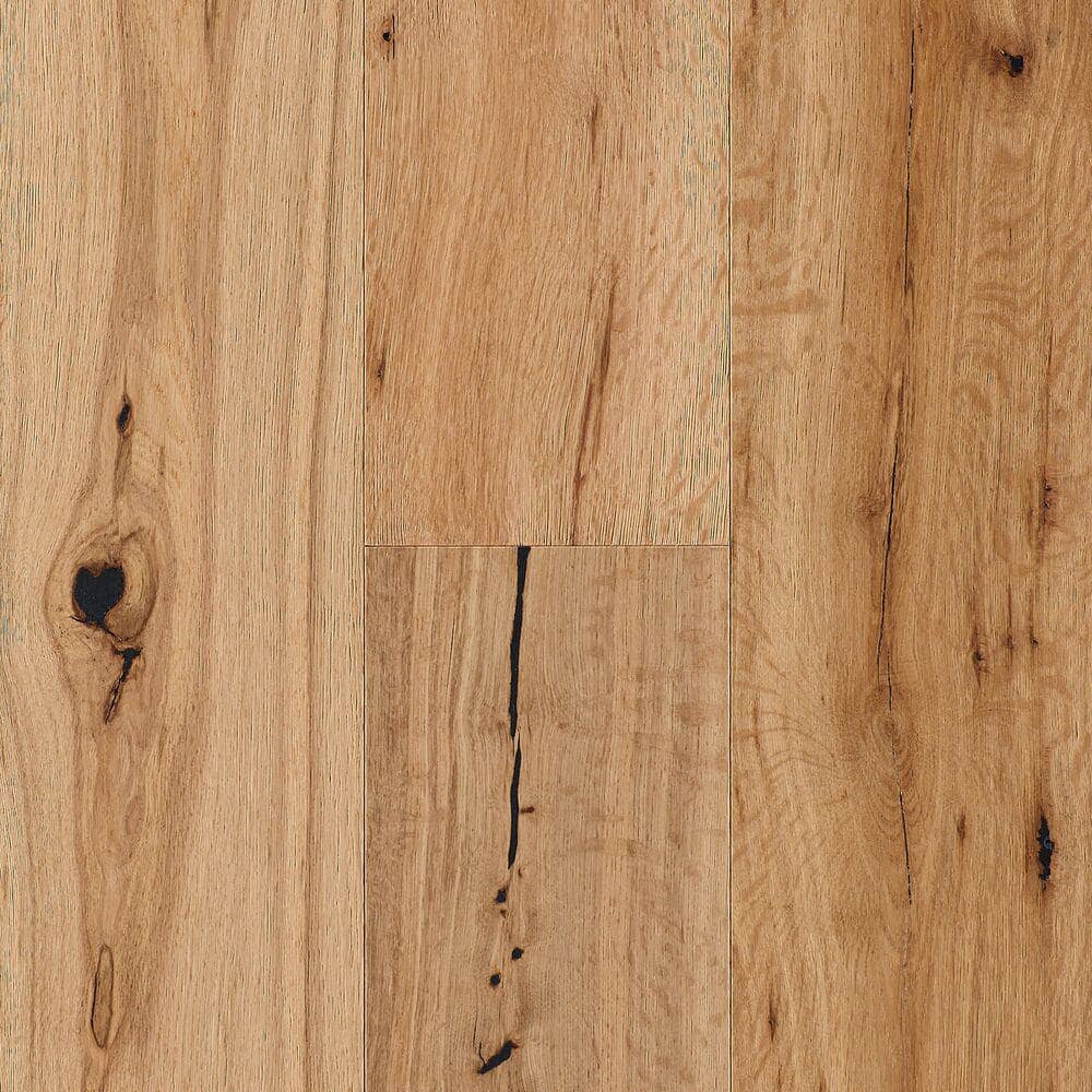 Bruce Time Honored Natural White Oak .36 in. T x 6.46 in. W Wirebrushed Engineered Hardwood Flooring (32.11 sq. ft./ctn)