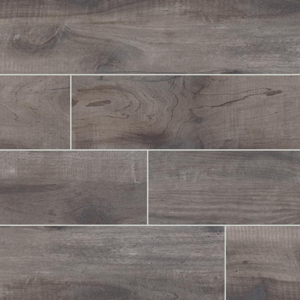 MSI Country River Mist 8 in. x 48 in. Matte Porcelain Wood Look Floor and Wall Tile (10.66 sq. ft./Case)