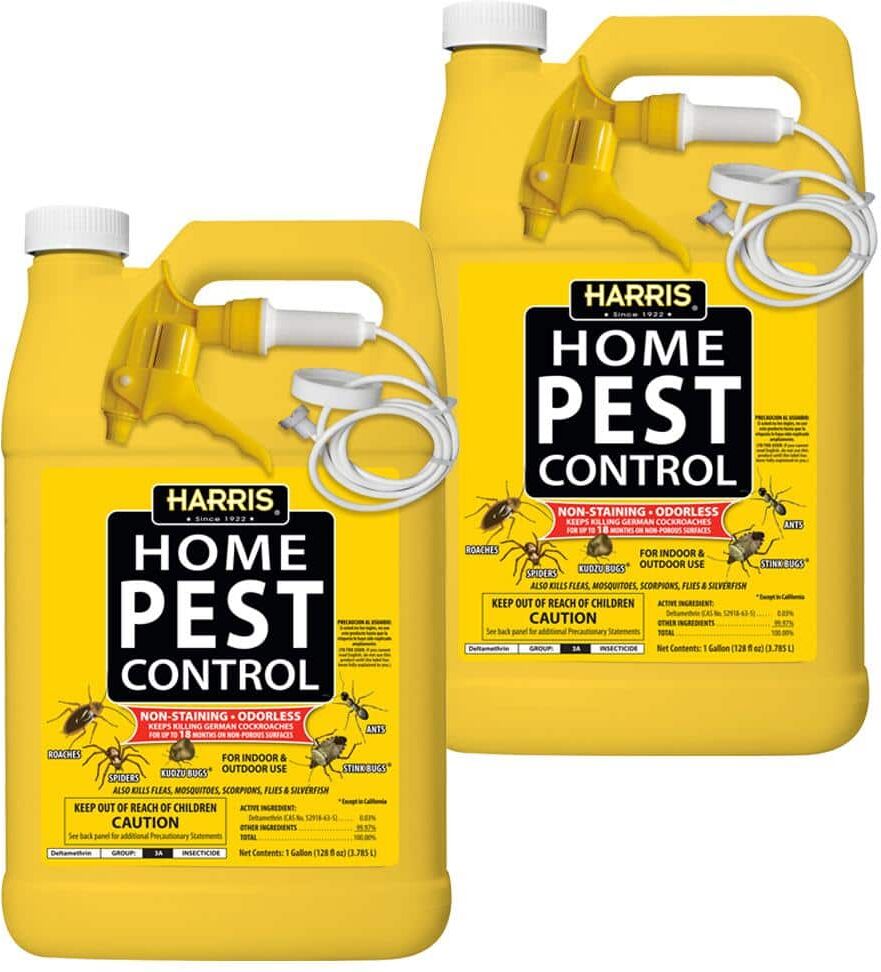 Harris 1 Gal. Home Pest Control Insect Killer Spray (2-Pack)