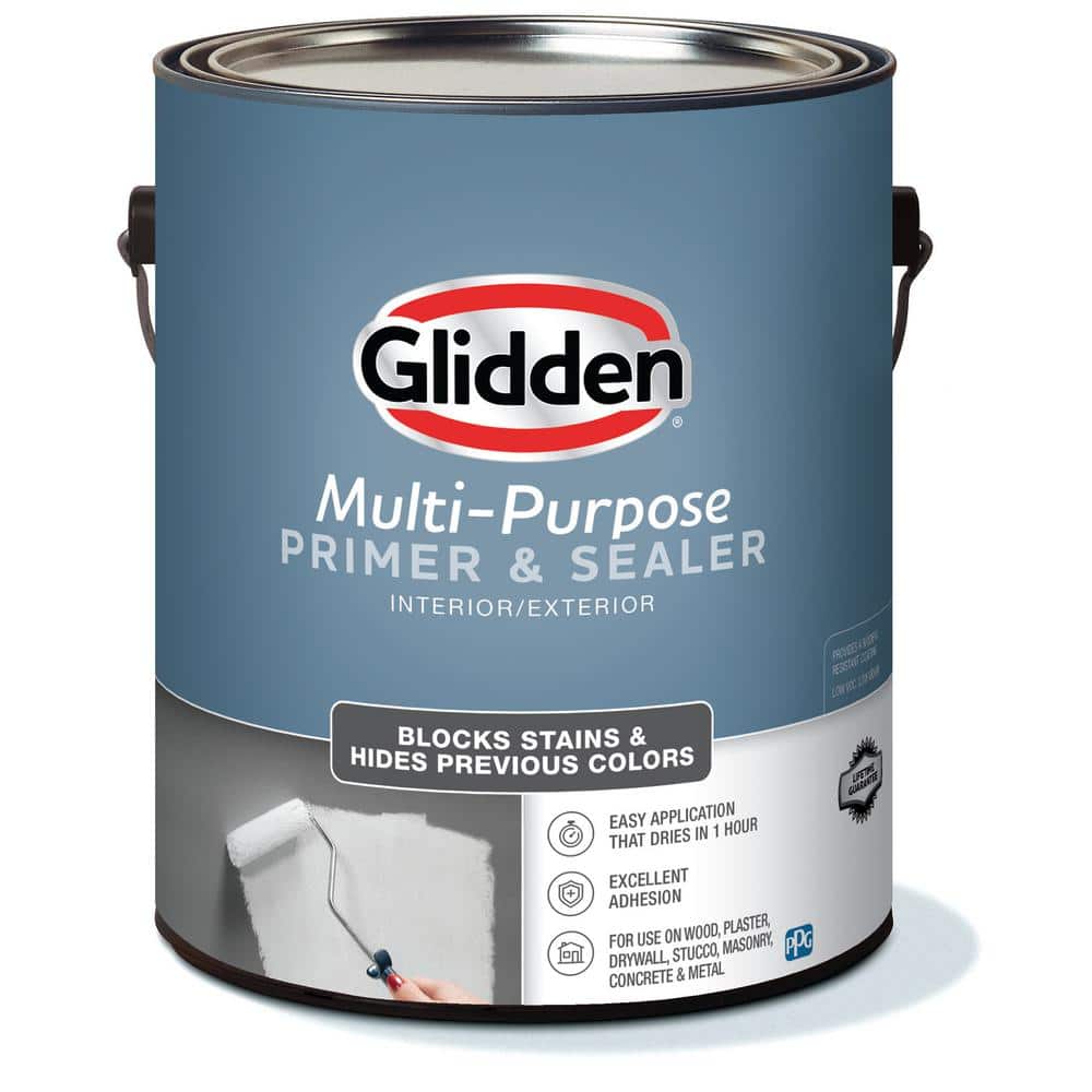 Glidden 1 gal. White Interior/Exterior Acrylic Multi-Purpose Primer