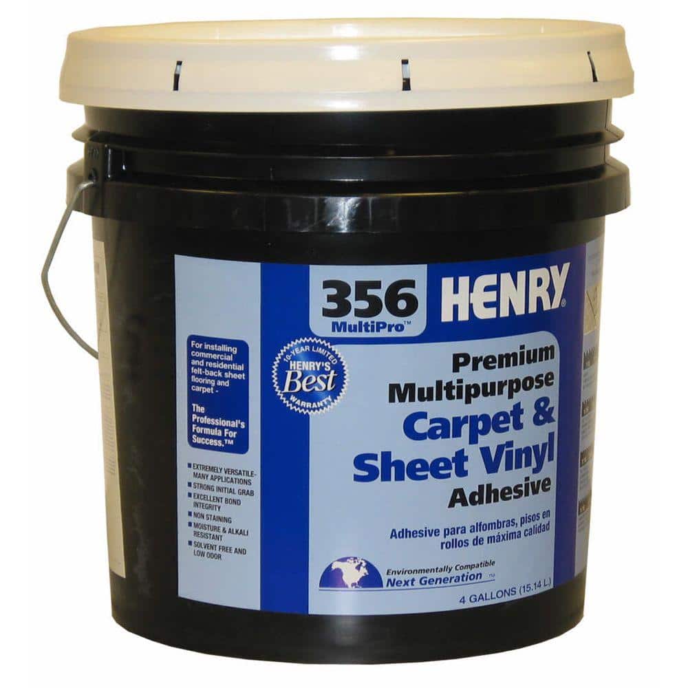 Henry 356 4 Gal. Multi-Purpose Sheet Vinyl and Carpet Adhesive