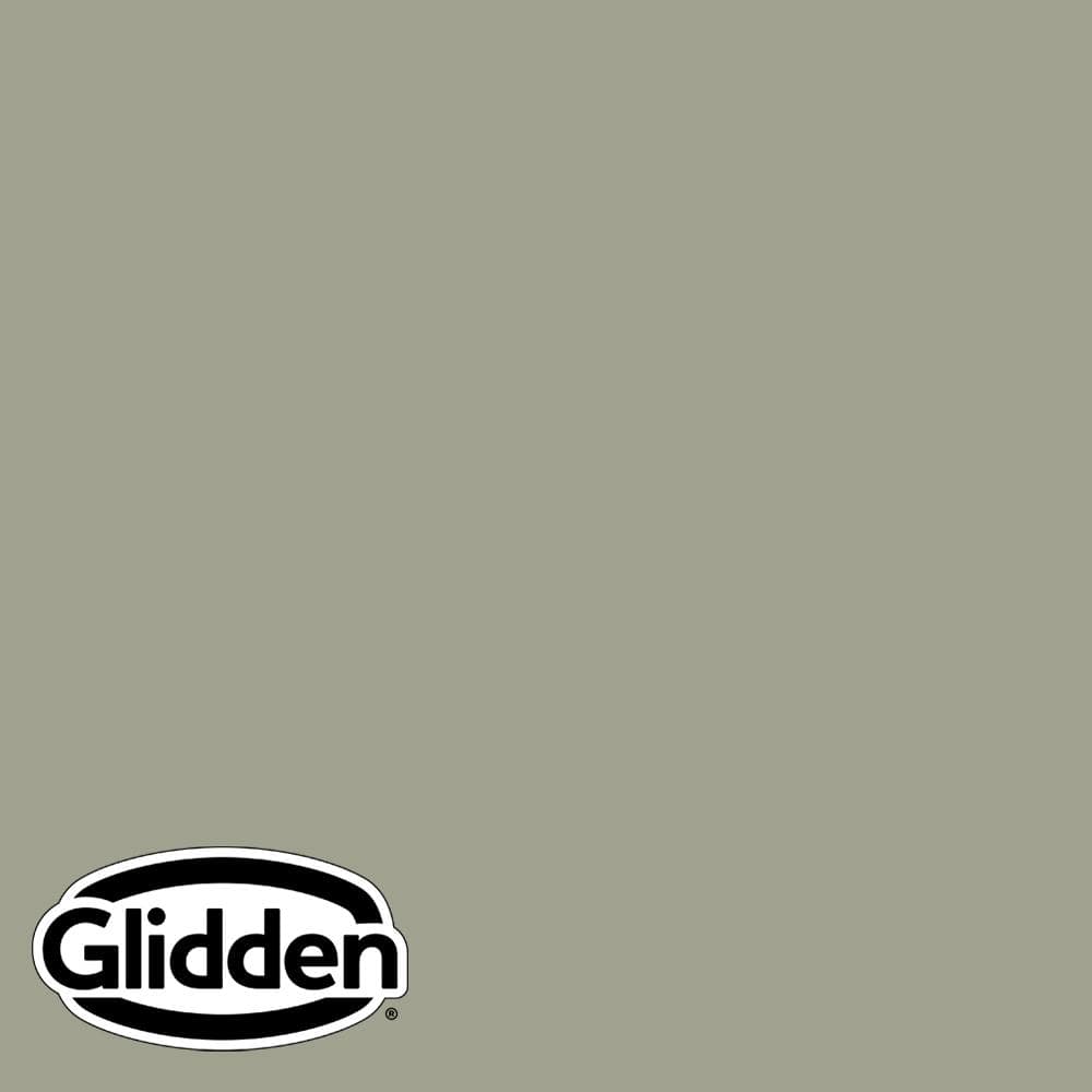 Glidden Premium 5 gal. PPG1028-4 Smoky Slate Flat Interior Latex Paint