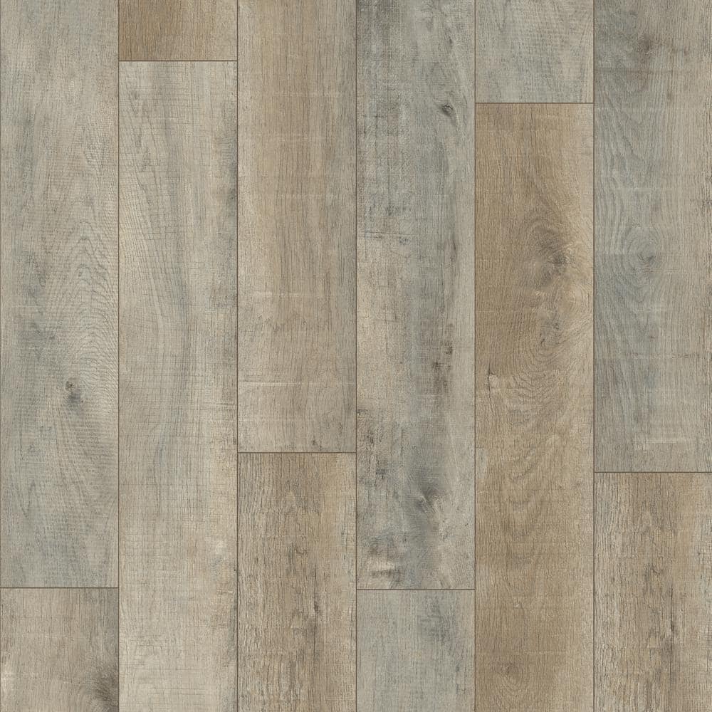 Home Decorators Collection Bloomfield River Oak 12 mm T x 8.03 in. W Waterproof Laminate Wood Flooring (15.9 sqft/case)