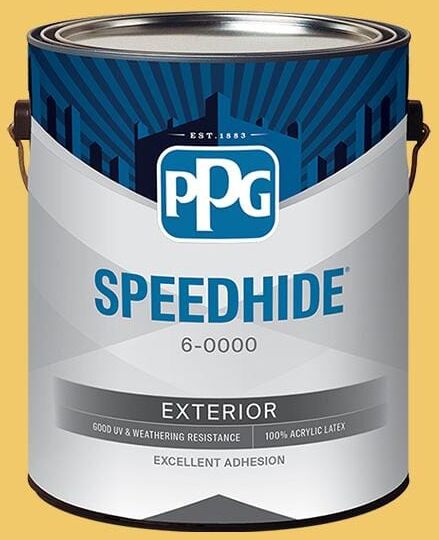 SPEEDHIDE 1 gal. PPG17-18 Sol De Yucatan Semi-Gloss Exterior Paint