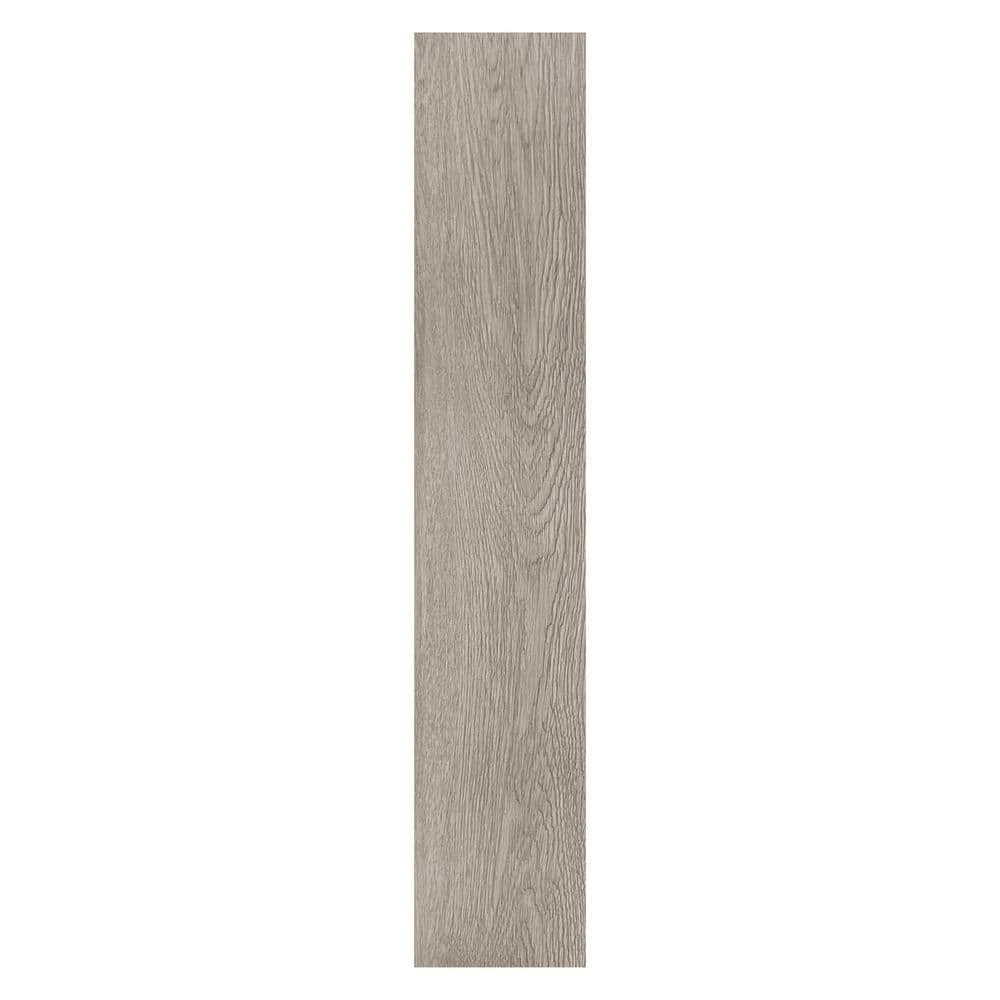 Art3d Light Gray 12 MIL 6 in. W x 36 in. L Peel and Stick Water Resistant Vinyl Tile Flooring (54 Sq. Ft. Case)