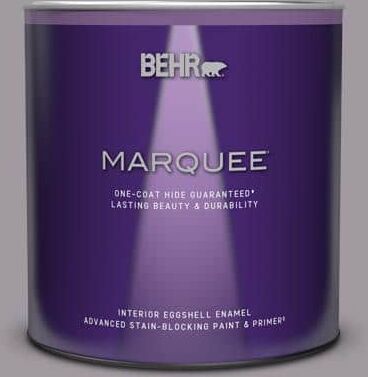 BEHR MARQUEE 1 qt. #N570-3 Art Nouveau Glass One-Coat Hide Eggshell Enamel Interior Paint & Primer