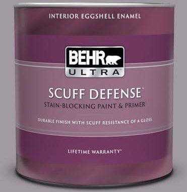 BEHR ULTRA 1 qt. #N570-3 Art Nouveau Glass Extra Durable Eggshell Enamel Interior Paint & Primer