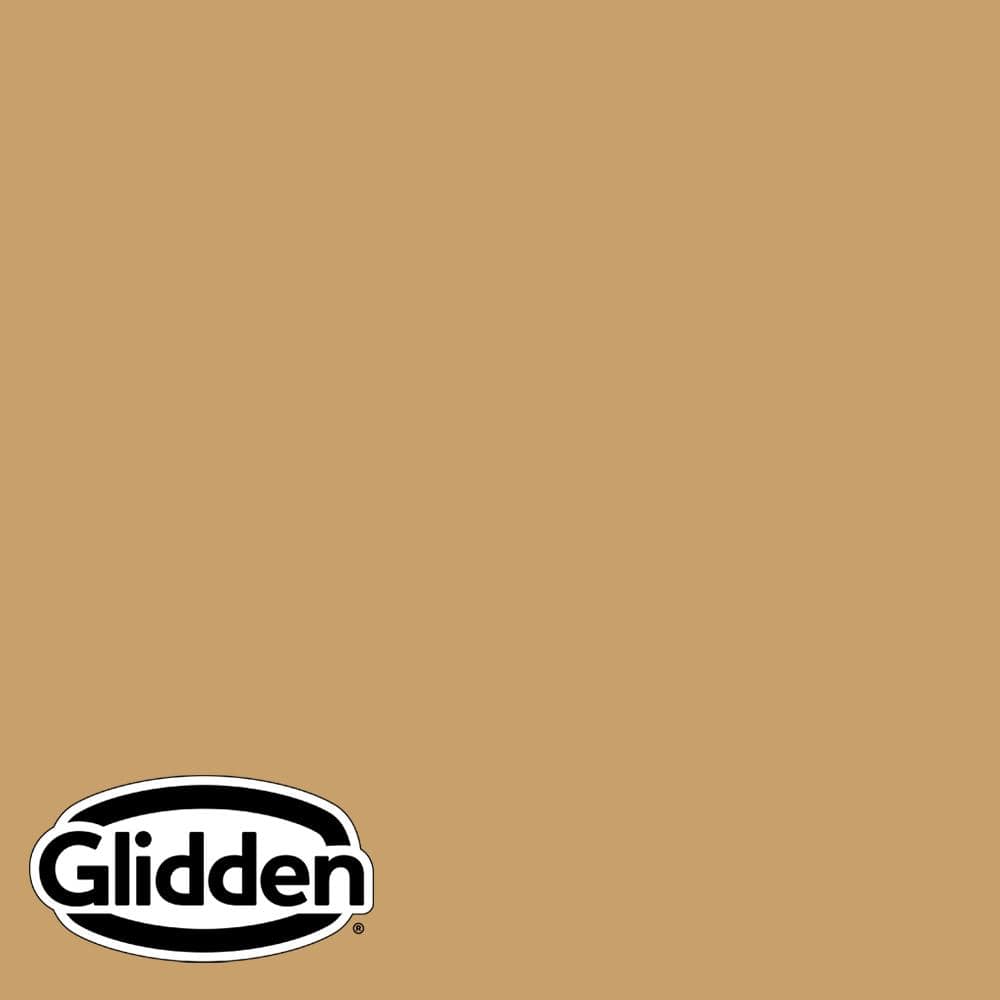 Glidden Premium 1 gal. PPG1089-5 Bleached Maple Flat Interior Latex Paint