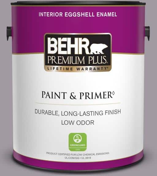 BEHR PREMIUM PLUS 1 gal. #N570-3 Art Nouveau Glass Eggshell Enamel Low Odor Interior Paint & Primer