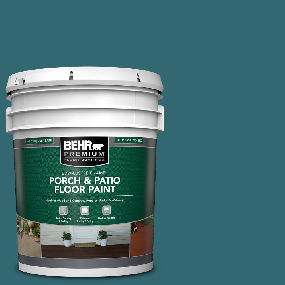 BEHR PREMIUM 5 gal. #PFC-50 Mon Stylo Low-Lustre Enamel Interior/Exterior Porch and Patio Floor Paint