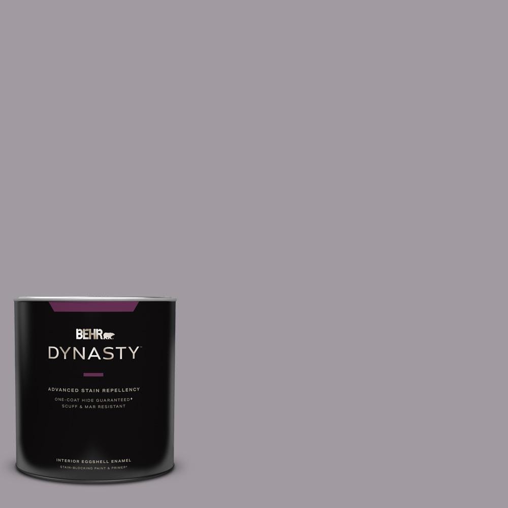 BEHR DYNASTY 1 qt. #N570-3 Art Nouveau Glass One-Coat Hide Eggshell Enamel Interior Stain-Blocking Paint and Primer