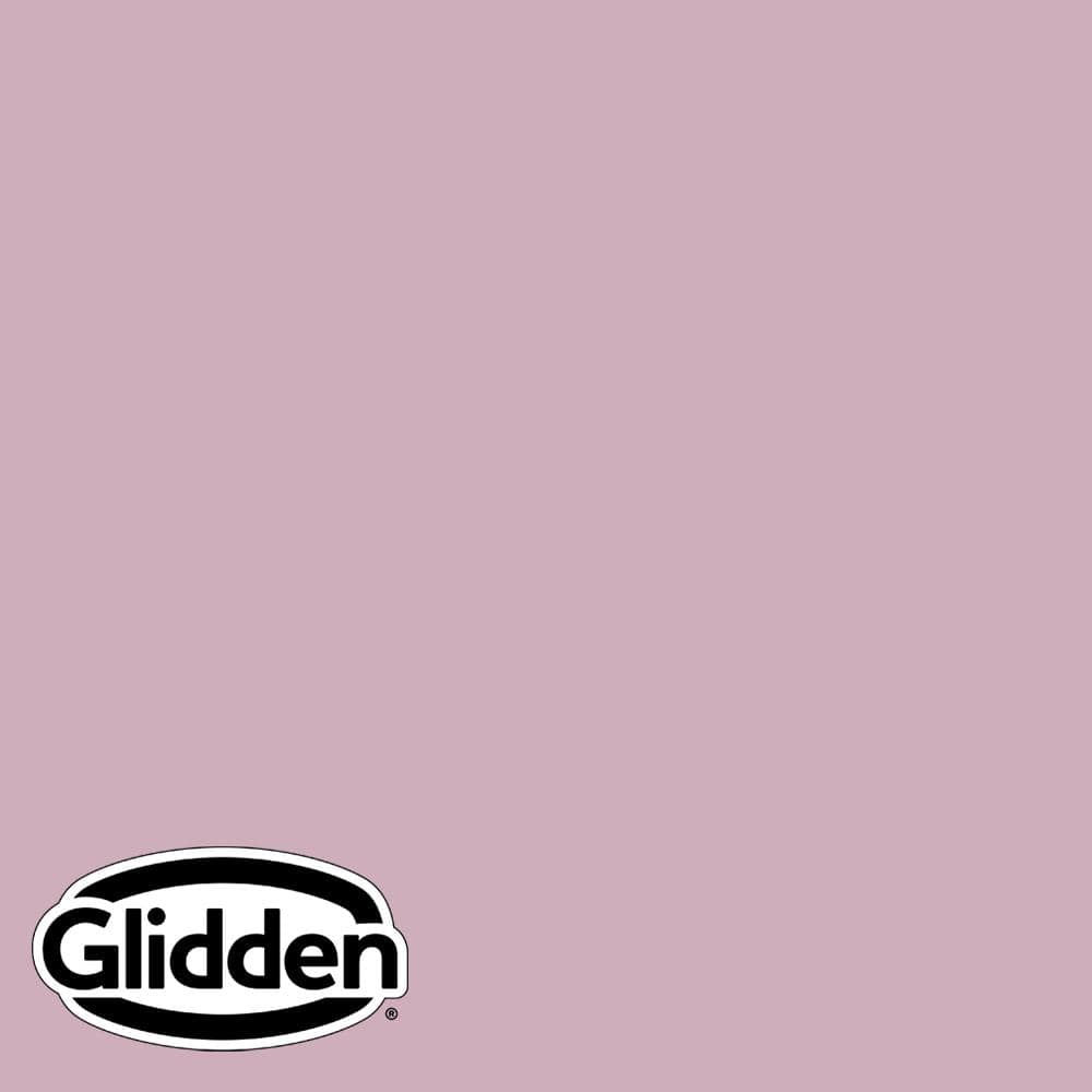Glidden Premium 5 gal. PPG1045-4 Pink Potion Flat Interior Paint