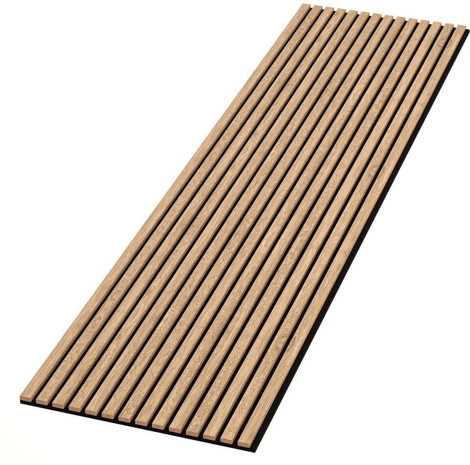 Ejoy 94 in. x 23.6 in x 0.8 in. Acoustic Vinyl Wall Cladding Siding Board (Set of 1-Piece)