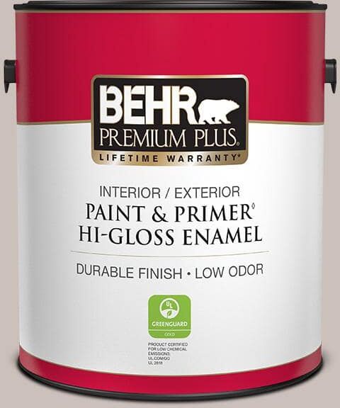 BEHR PREMIUM PLUS 1 gal. #780A-3 Down Home Hi-Gloss Enamel Interior/Exterior Paint & Primer