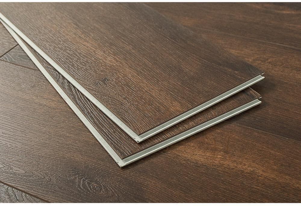 Montserrat Opus Prime Chestnut 20 MIL x 9 in. W x 60 in. L Click Lock Waterproof Luxury Vinyl Plank Flooring (29.9 sqft/case)