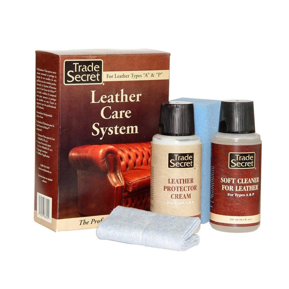 Trade Secret Leather Care System (4-Piece Kit)