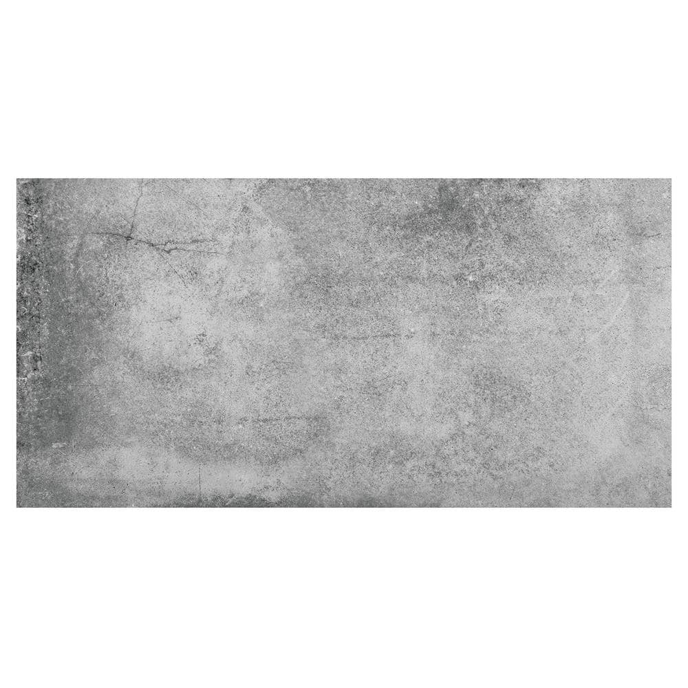 Giorbello Orizzonte Urban Grey 12 in. x 24 in. Italian Porcelain Floor and Wall Tile (30-Tiles) (60 sq. ft.)