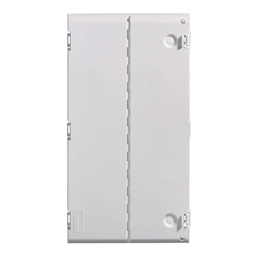 Leviton 28 in. Wireless Structured Media Center Vented Hinged Door Only