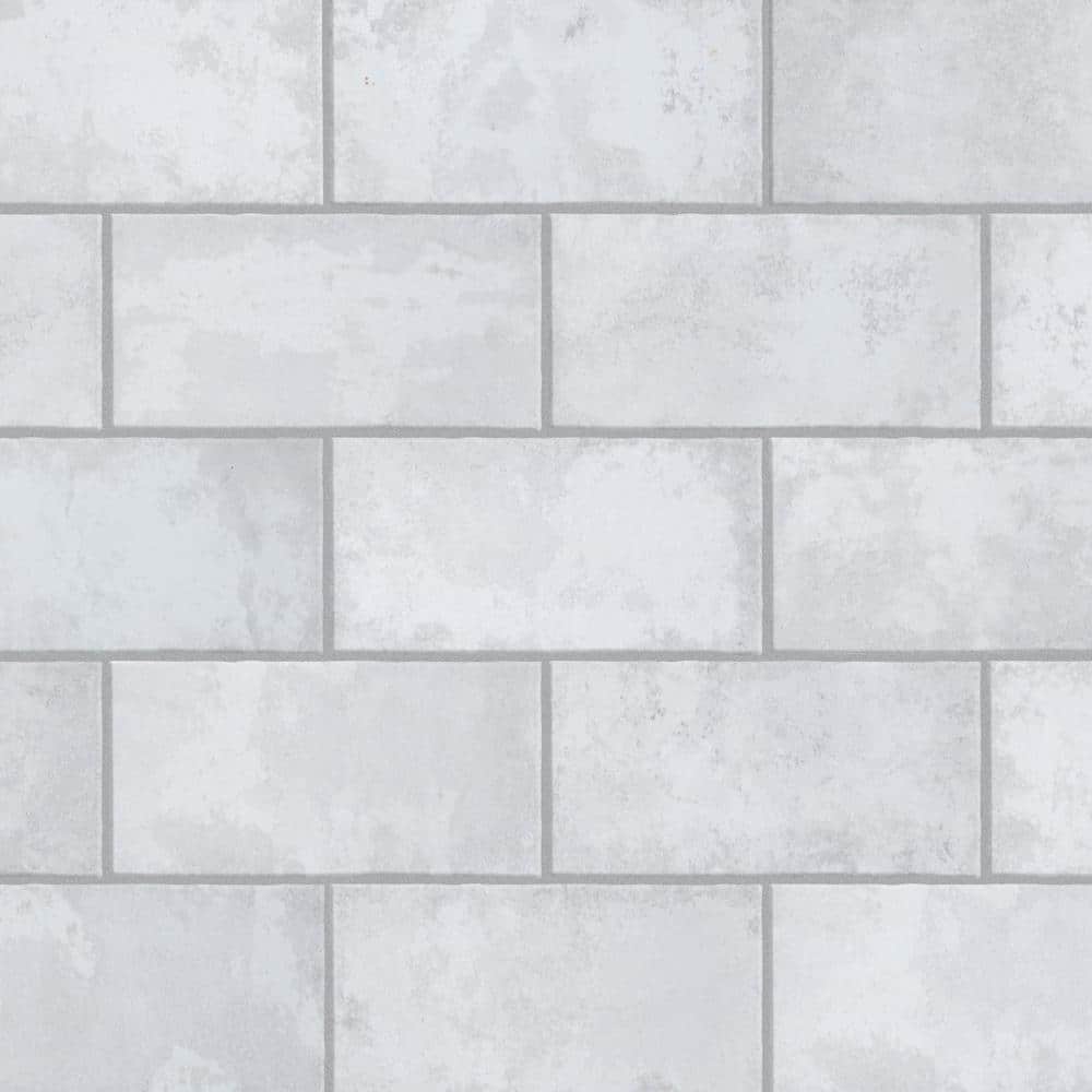 Merola Tile Biarritz White 3 in. x 6 in. Ceramic Wall Tile (5.72 sq. ft./Case)